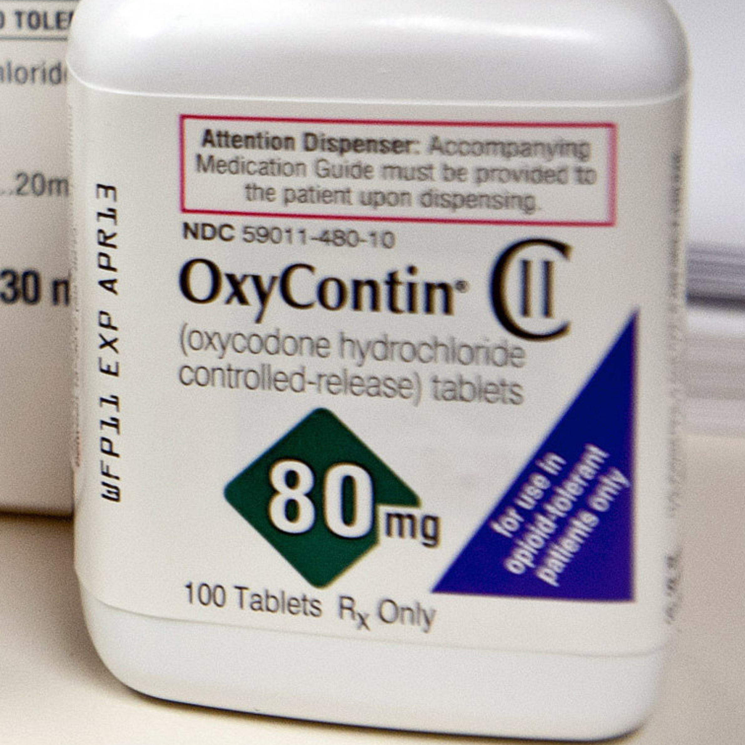 80mg OxyContin Pill