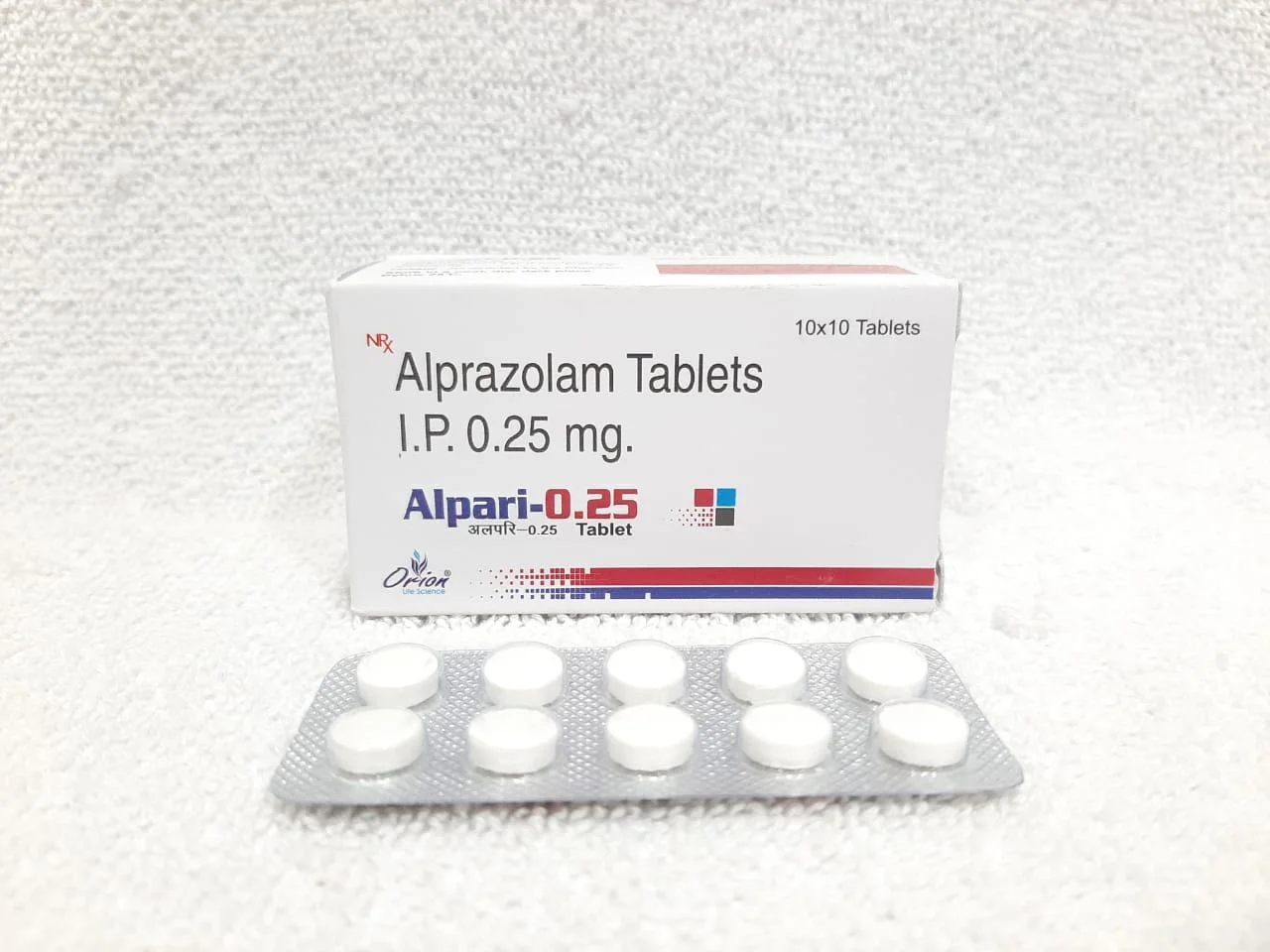Alprazolam 0.25mg: Anti Anxiety Medication