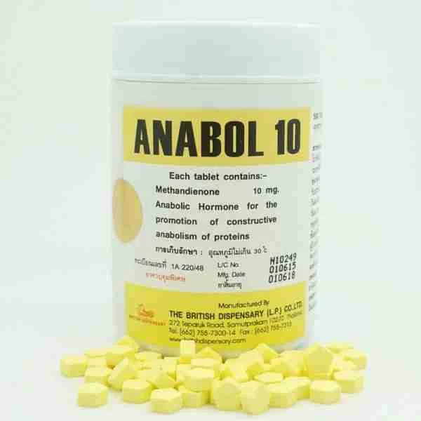 Anabol 10 mg, 100 pills count per pack