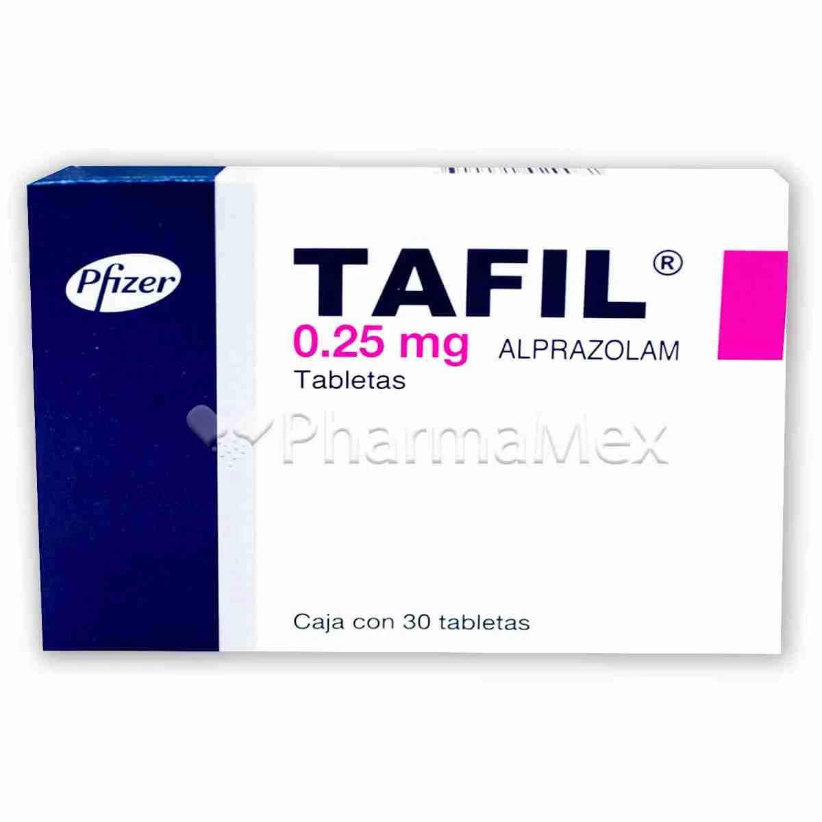 Buy Tafil Alprazolam 0.25mg Tablets