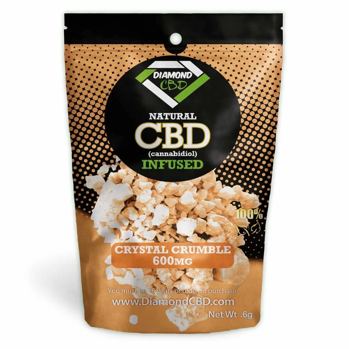 CBD CRYSTAL CRUMBLE DABS 600MG