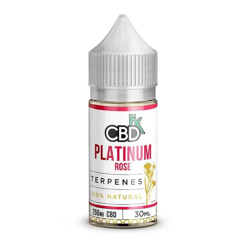 CBDFX PLATINUM ROSE CBD TERPENES