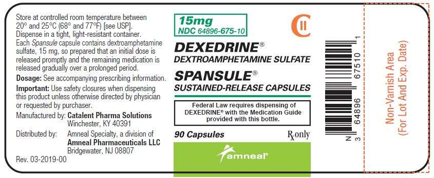 Dexedrine Spansule (ER dextroamphetamine) thumbnail 1