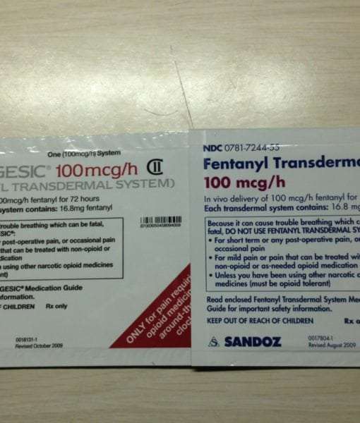 Duragesic 75mcg/hr Transdermal Patch, Price Each Per Patch! thumbnail 4