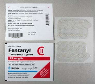 Duragesic 75mcg/hr Transdermal Patch, Price Each Per Patch! thumbnail 5