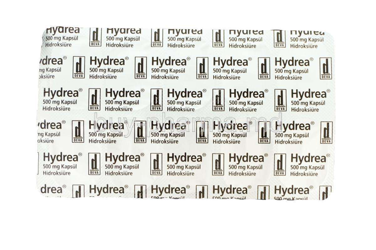 Hydrea 500mg Capsule (Hydroxyurea) thumbnail 1