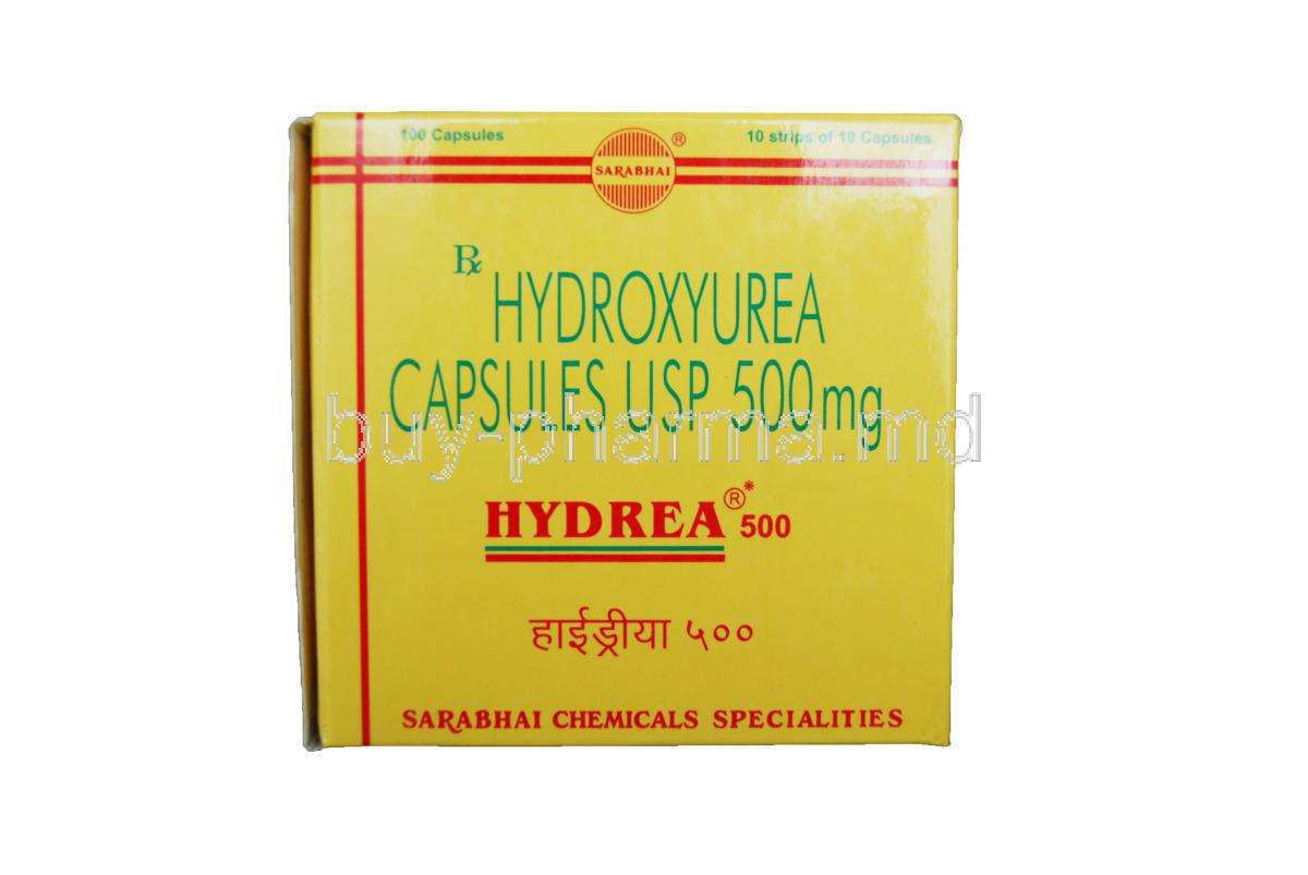 Hydrea 500mg Capsule (Hydroxyurea) thumbnail 3