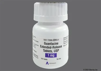 Intuniv (guanfacine ER — non-stimulant)