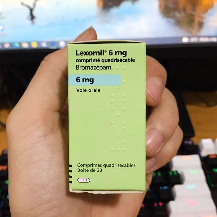 Lexomil 6mg (Bromazepam) Tablets – Trusted Anxiety & Stress Relief