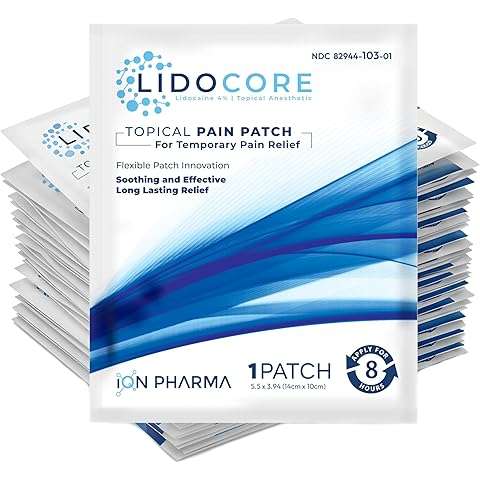 Lidocaine Pain Relief Patch thumbnail 1