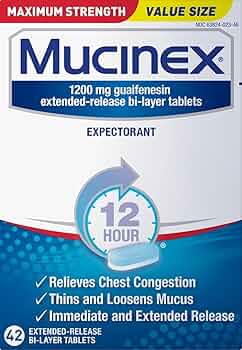 Mucinex (Guaifenesin)-mucinex 12 hours