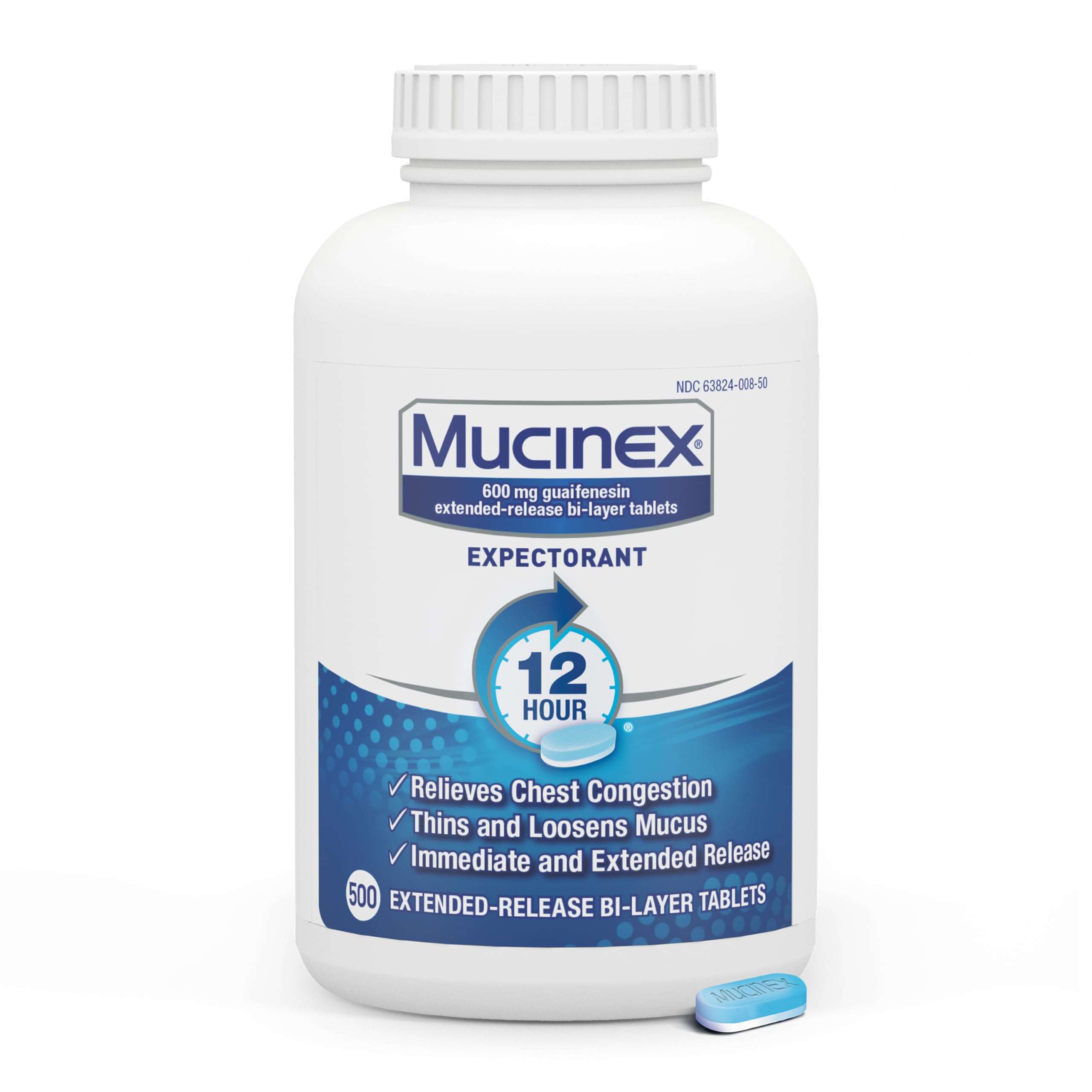 Mucinex (Guaifenesin)-mucinex 12 hours