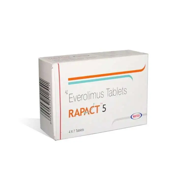 Rapact 5mg Tablet (Everolimus) thumbnail 1