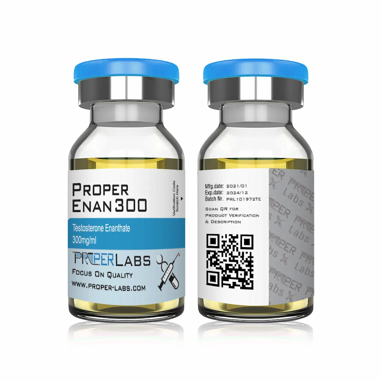 Testosterone Enanthate 300 – Proper Labs thumbnail 1
