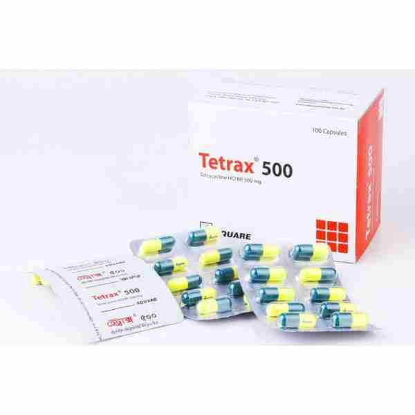 Tetrax 500 mg Antibiotic for Bacterial Infections